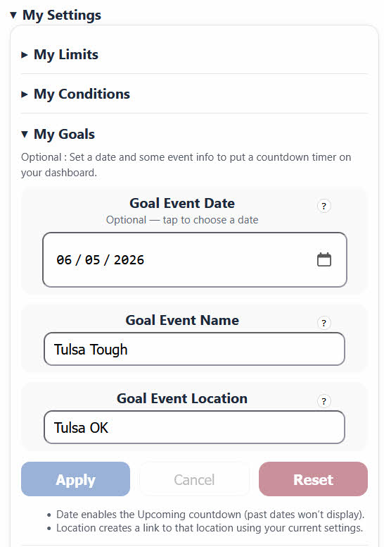 Goal Event